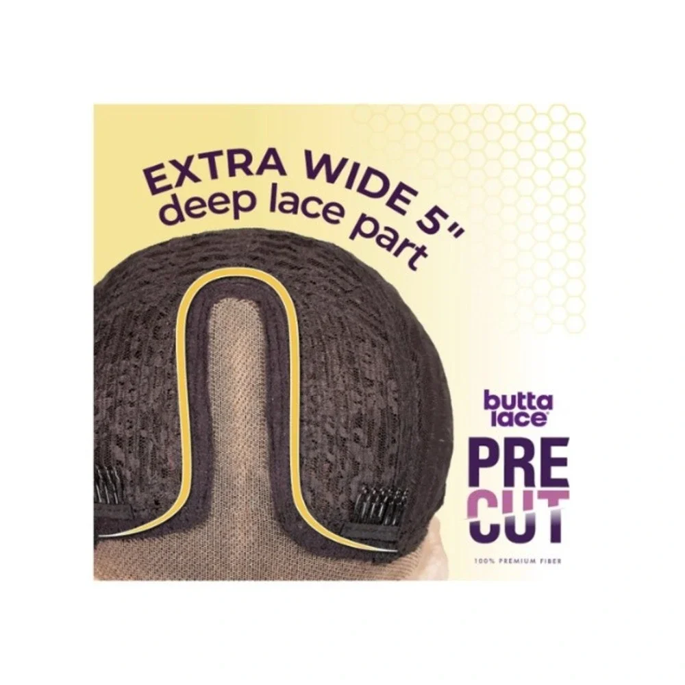 Sensationnel Butta Lace Precut Unit 4 HD Lace Wig Balayage Hazelnut Glueless